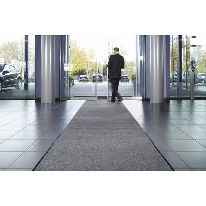 EAZYCARE AQUA entrance matting, width 900 mm, sold by the metre, red.