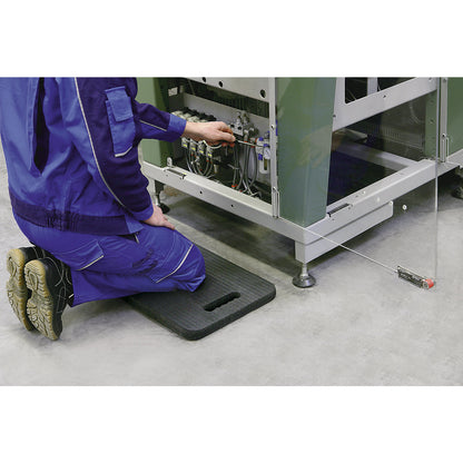 Knee protection mat, length x width 530 x 360 mm, matt thickness 25 mm, pack of 2.