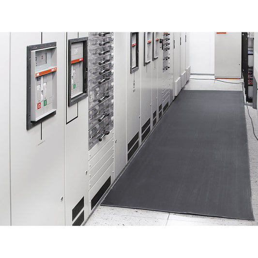 COBAswitch insulated matting, width 1000 mm, sold by the metre, grey.