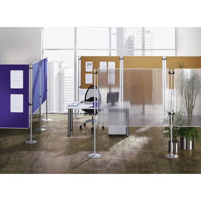 Functional partitions, natural cork, HxW 1500 x 1200 mm, pack of 2.