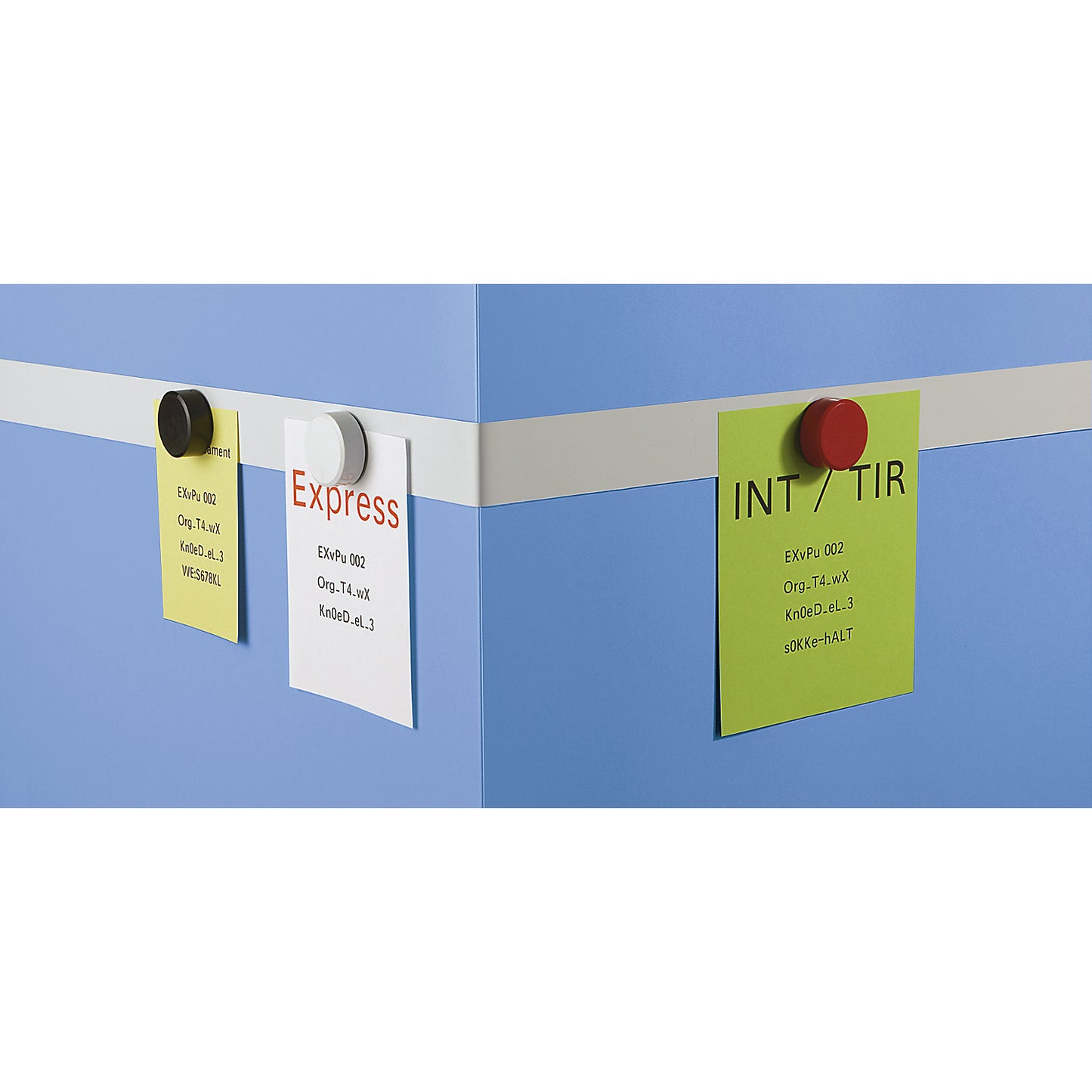 Ferrous tape, roll, width 35 mm, roll length 25 m, magnetic, self adhesive.