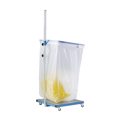 Large capacity waste sacks, LDPE, 1000 l, LxWxH 800 x 500 x 2200 mm, transparent, pack of 80.