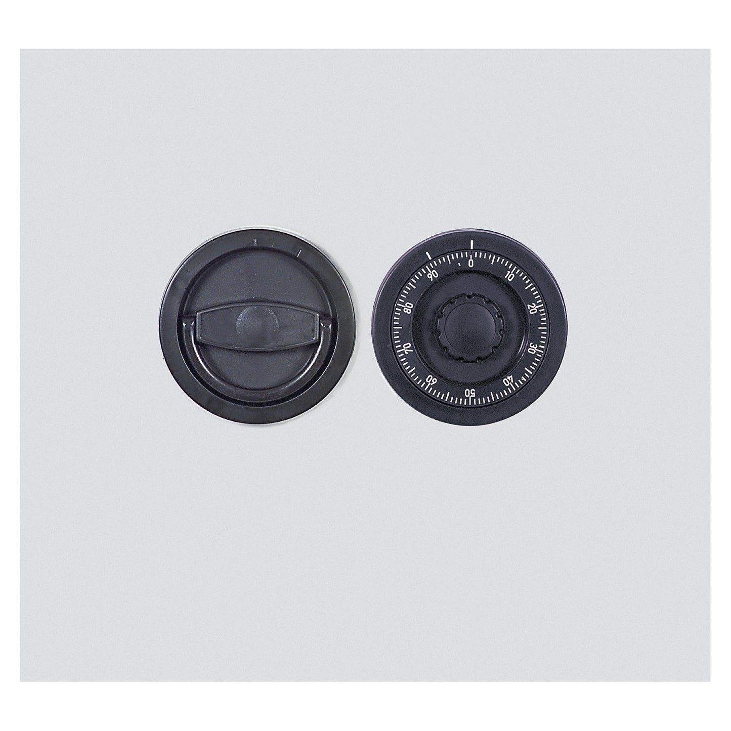 Combination lock, mechanical, extra cost.