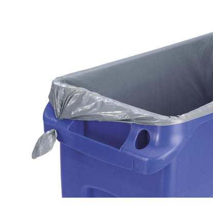 Waste sacks, LDPE, 120 l, 40 µm, WxL 800 x 1000 mm, pack of 250, grey.