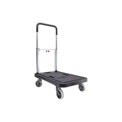 SLIMLINE platform truck, max. load 120 kg, platform LxW 680 x 410 mm, loading height 180 mm.