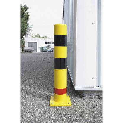 Crash protection bollard, made of plastic, Ø 159 mm.