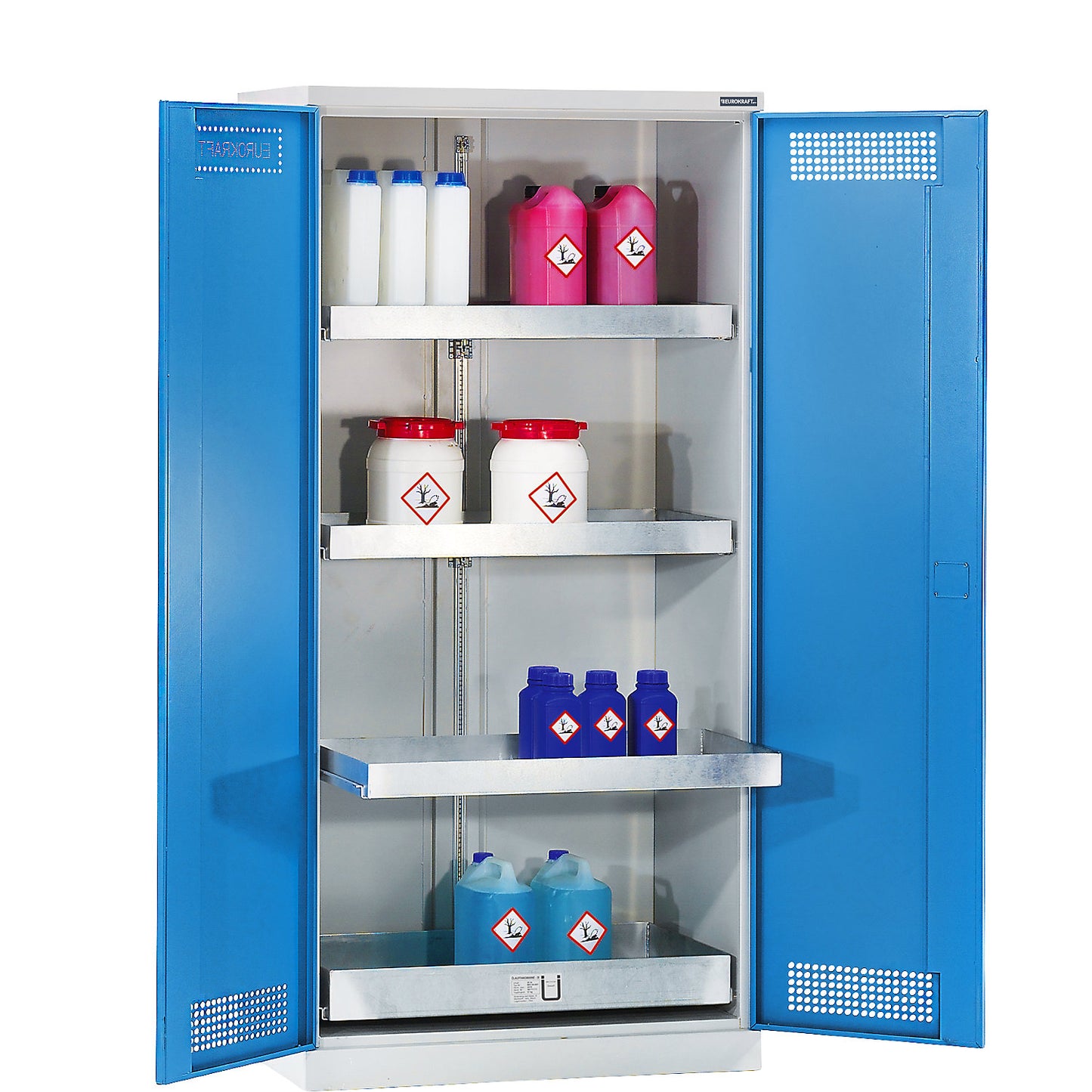 Environmental cupboard, 4 pull-out tray shelves, width 950 mm.