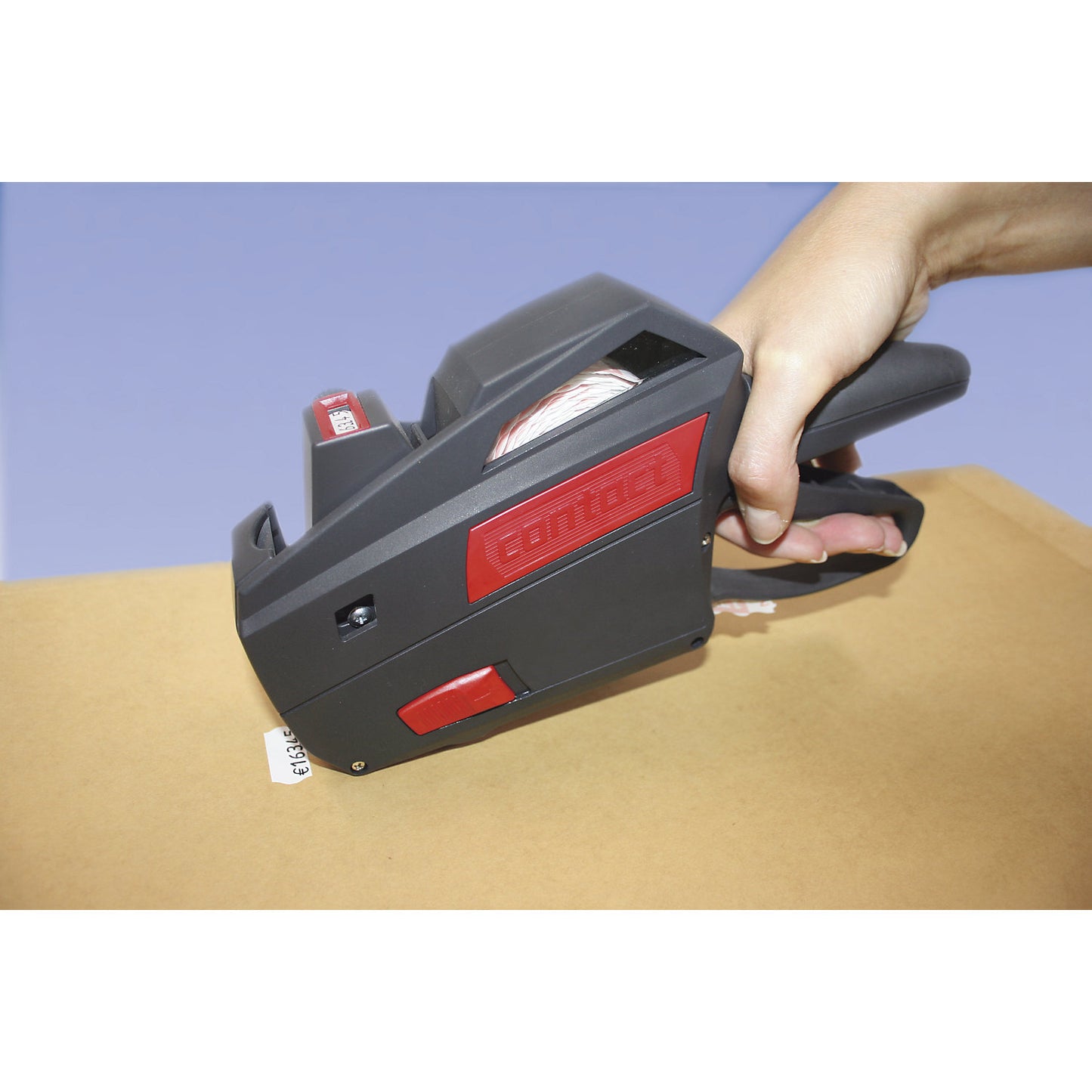 Price labeller, label size WxH 26 x 12 mm, for date imprint.