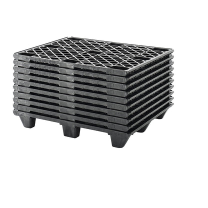 Container pallet made of plastic, LxW 1140 x 1140 mm, max. static load 4000 kg, pack of 10.