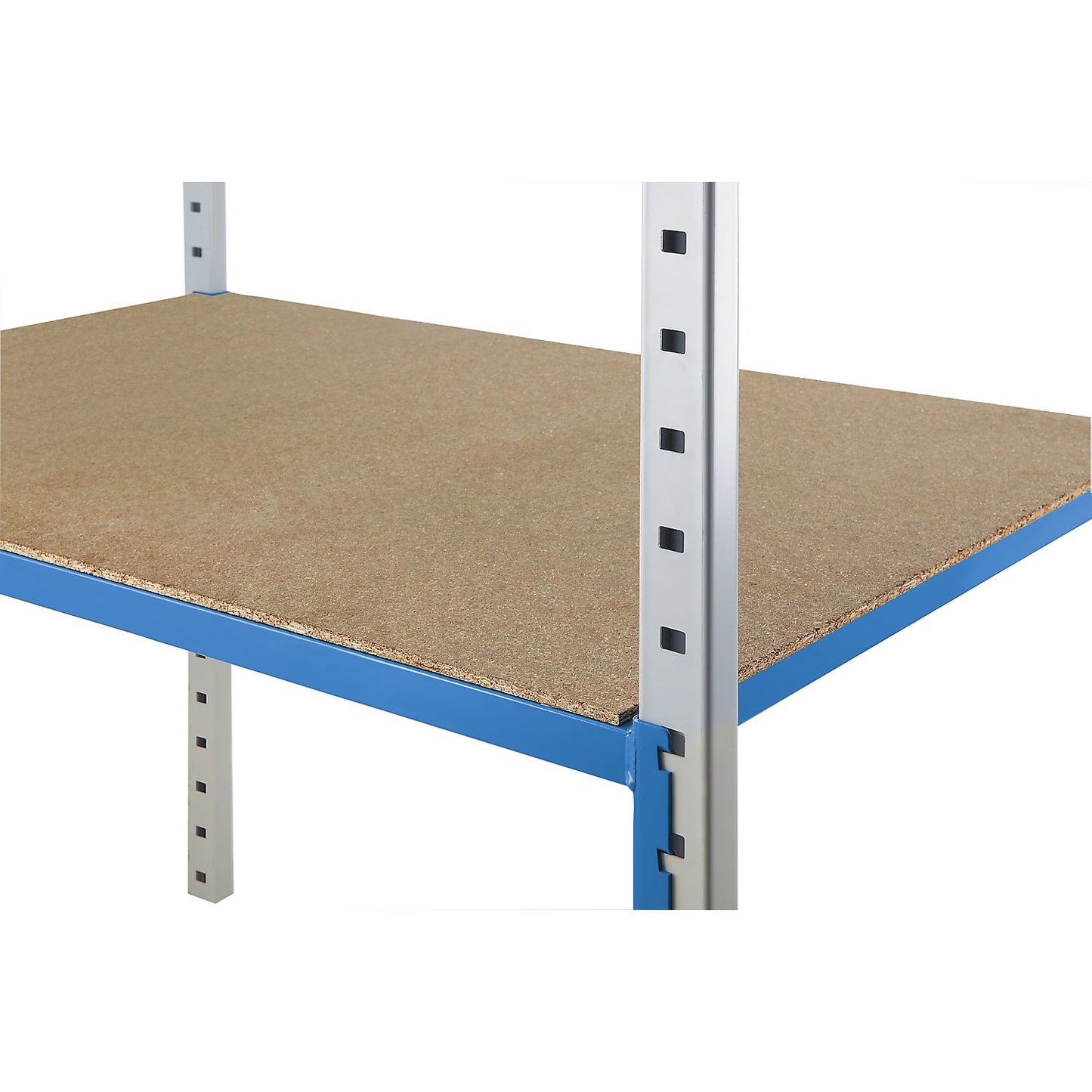 Chipboard panel, for boltless tubular shelf units, pack of 2, WxD 960 x 995 mm.