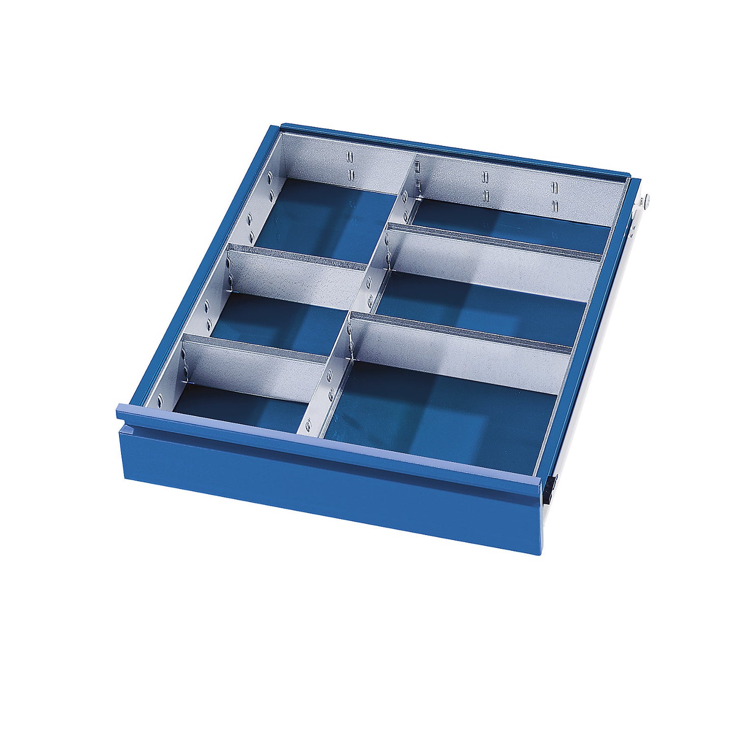 Drawer divider set, 1 partition, 4 plug-in dividers, for drawer height 60 + 90 mm.