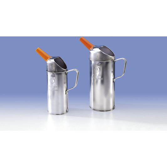 Oil can set, for mineral oil, set includes one 1-litre can and one 2-litre can.