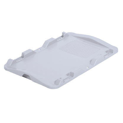 Push-on lid, polypropylene, grey, for LxW 600 x 400 mm, pack of 2.