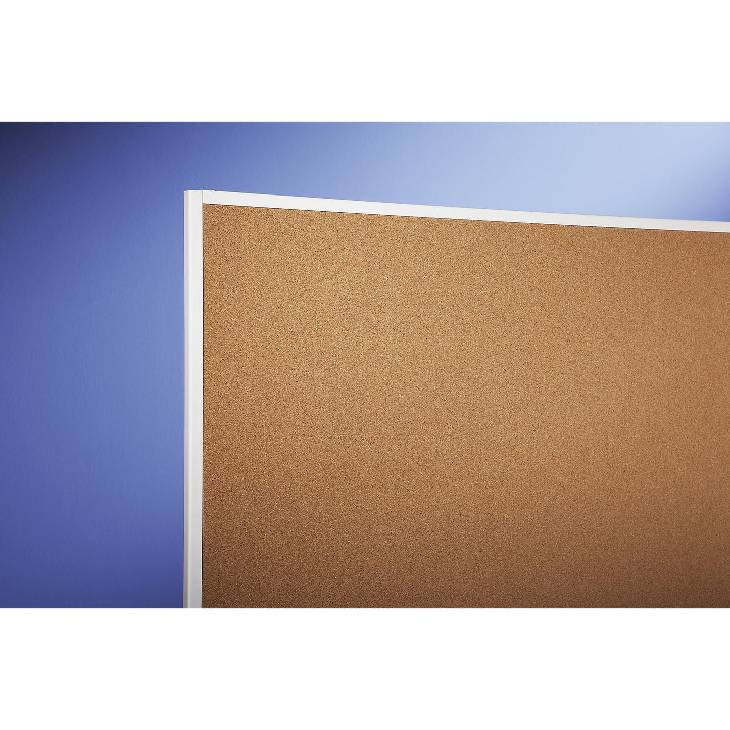 Pinboard, mobile, natural cork, HxWxD 1800 x 2800 x 500 mm, three-part.