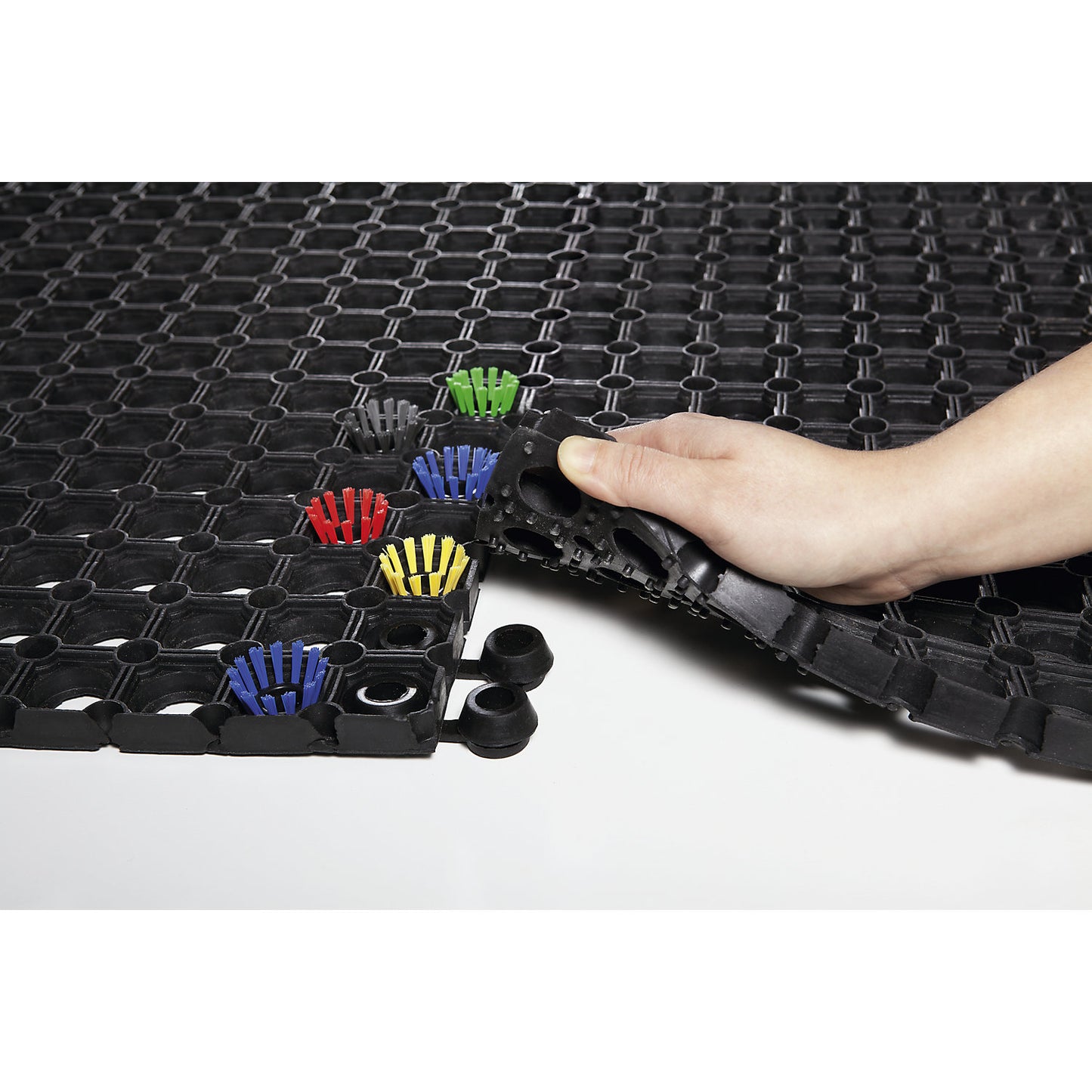 Connector clip, for rubber ring mats, pack of 10.