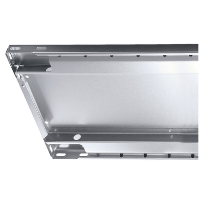 Additional zinc plated shelf, length 25 mm, pack of 2, WxD 1300 x 400 mm.
