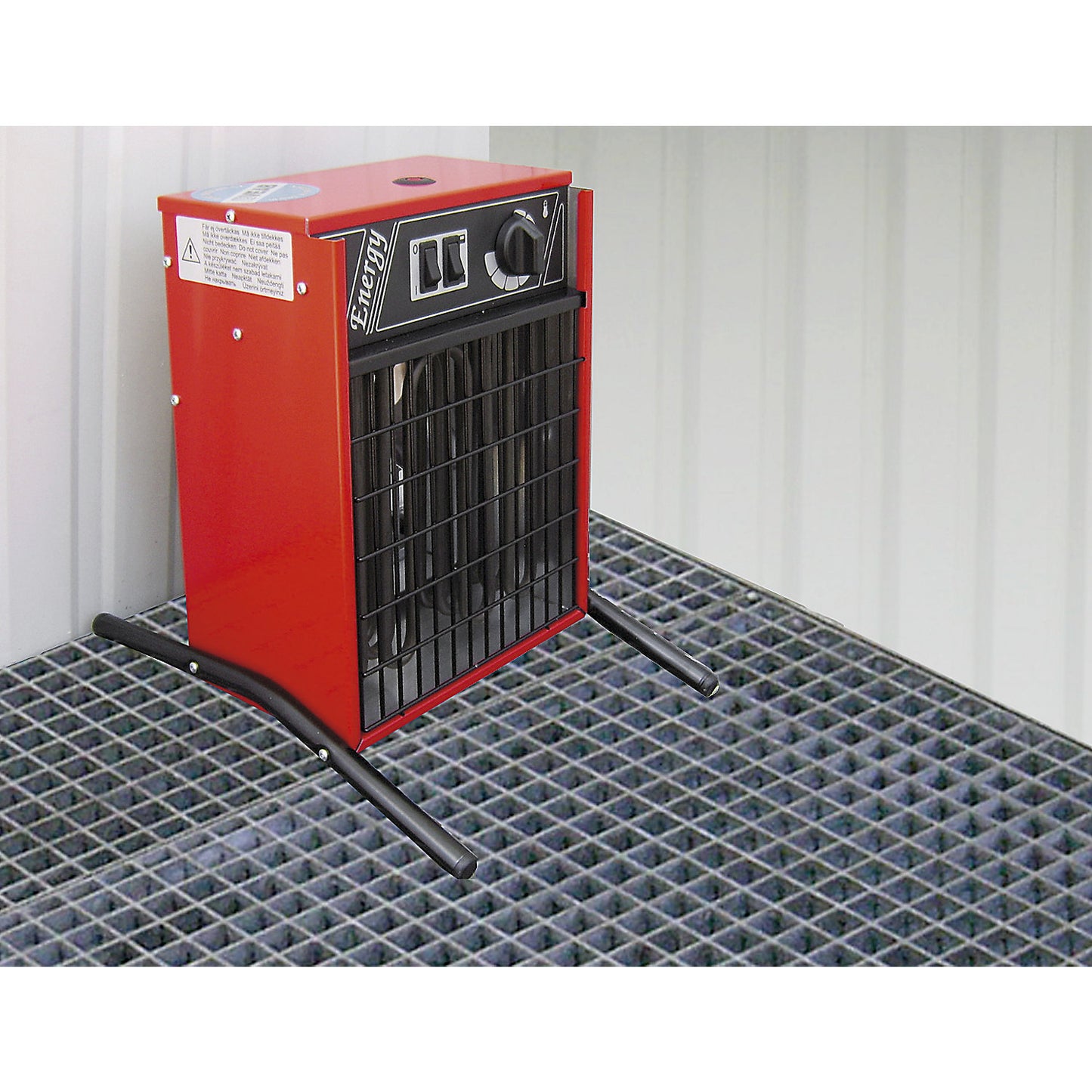 Convection heater, for external height 2385 mm, not explosion protected, extra cost.