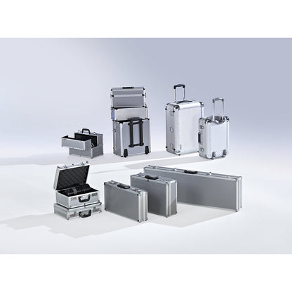 Transport case, with combination lock, external LxWxH 1018 x 318 x 112 mm.