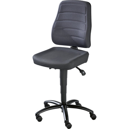Industrial swivel chair, Supertec, with castors.