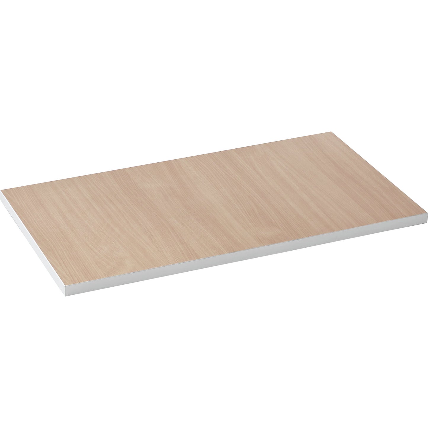 Worktop for tool cupboard, made of beech multiplex, 25 mm thick.