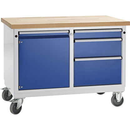 Compact workbench, mobile, mobile.