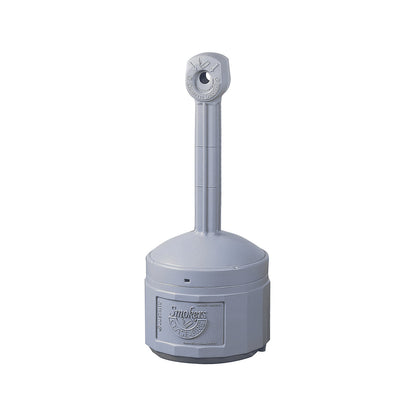 Safety pedestal ashtray, self-extinguishing, capacity 12 l, grey.