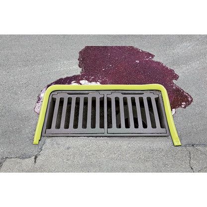 Containment barrier, flexible, reusable, LxWxH 2000 x 50 x 45 mm.
