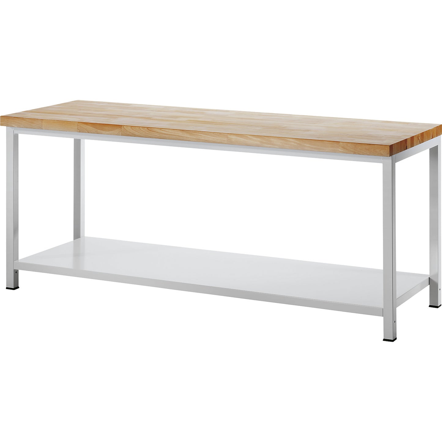 Workbench, frame construction, 1 sheet steel shelf, depth 700 mm, width 1000 mm.