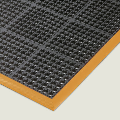 Safety Stance anti-fatigue matting, perforated, LxW 3150 x 970 mm.