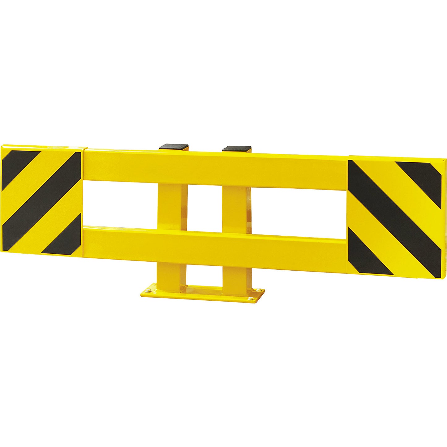 Rack protection guard rail set, for single sided shelving, variable width 900 - 1300 mm, indoor.