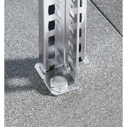 Boltless shelving unit, blue / zinc plated, shelf height 2000 mm, shelf width 1215 mm, standard shelf unit, shelf depth 350 mm.
