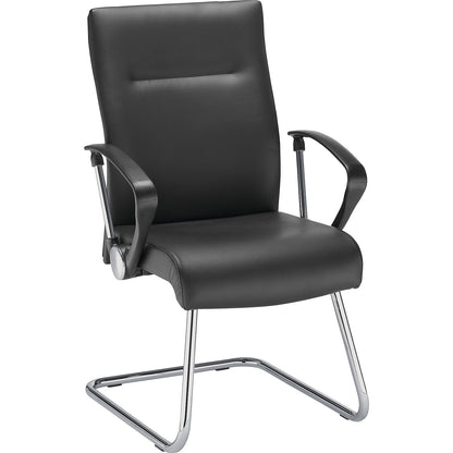 Visitors' chair, black, fabric.