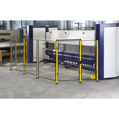 X-GUARD LITE machine protective fencing, wall section, height 2200 mm, width 1300 mm.