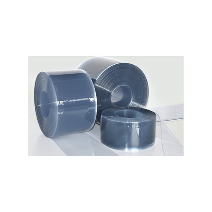 Strip curtain, 50 m roll, width x thickness 200 x 2 mm.