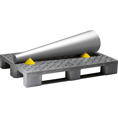 Multi-pallet set, with pins, 1+ items.