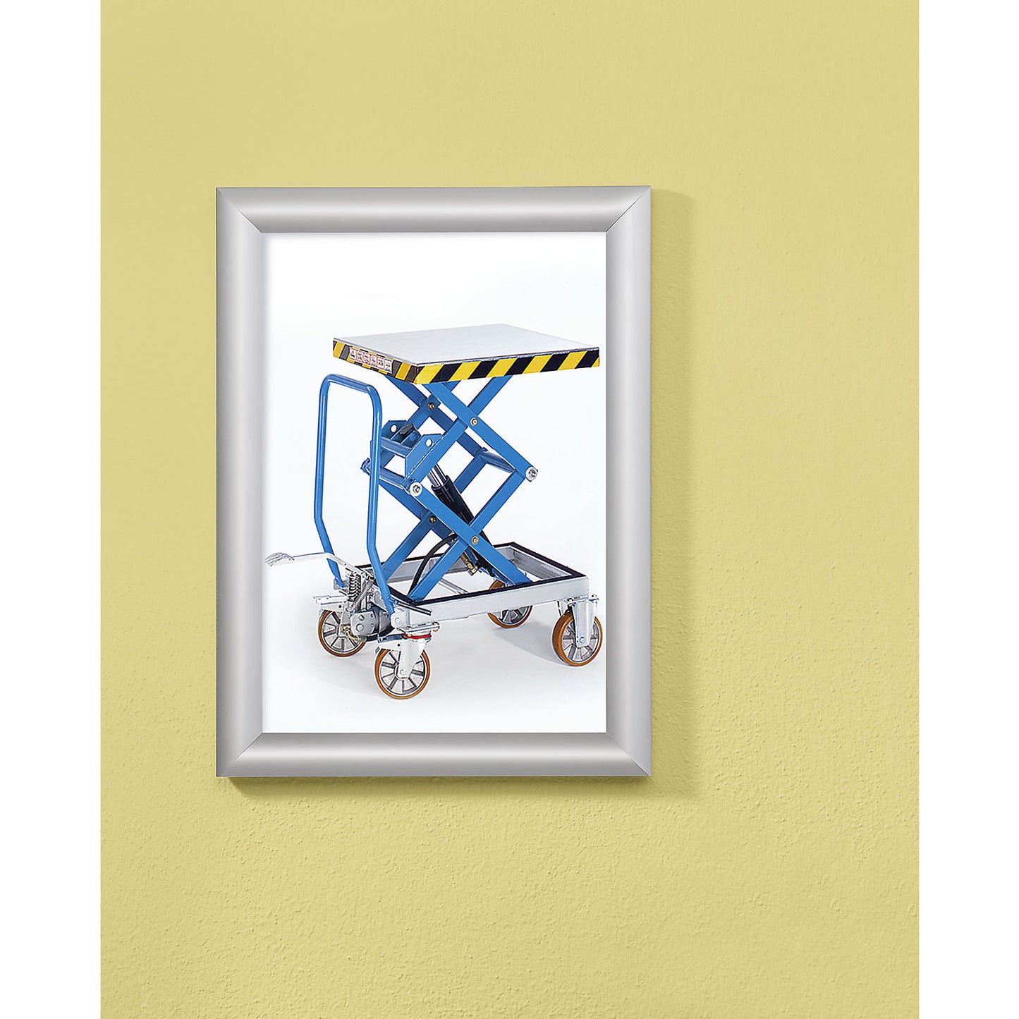 B1 folding frame, aluminium profile, pack of 2, for A2.
