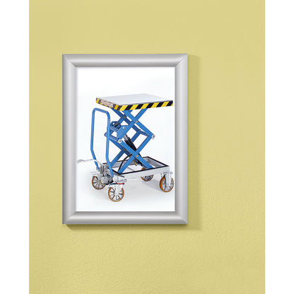B1 folding frame, aluminium profile, pack of 2, for A2.