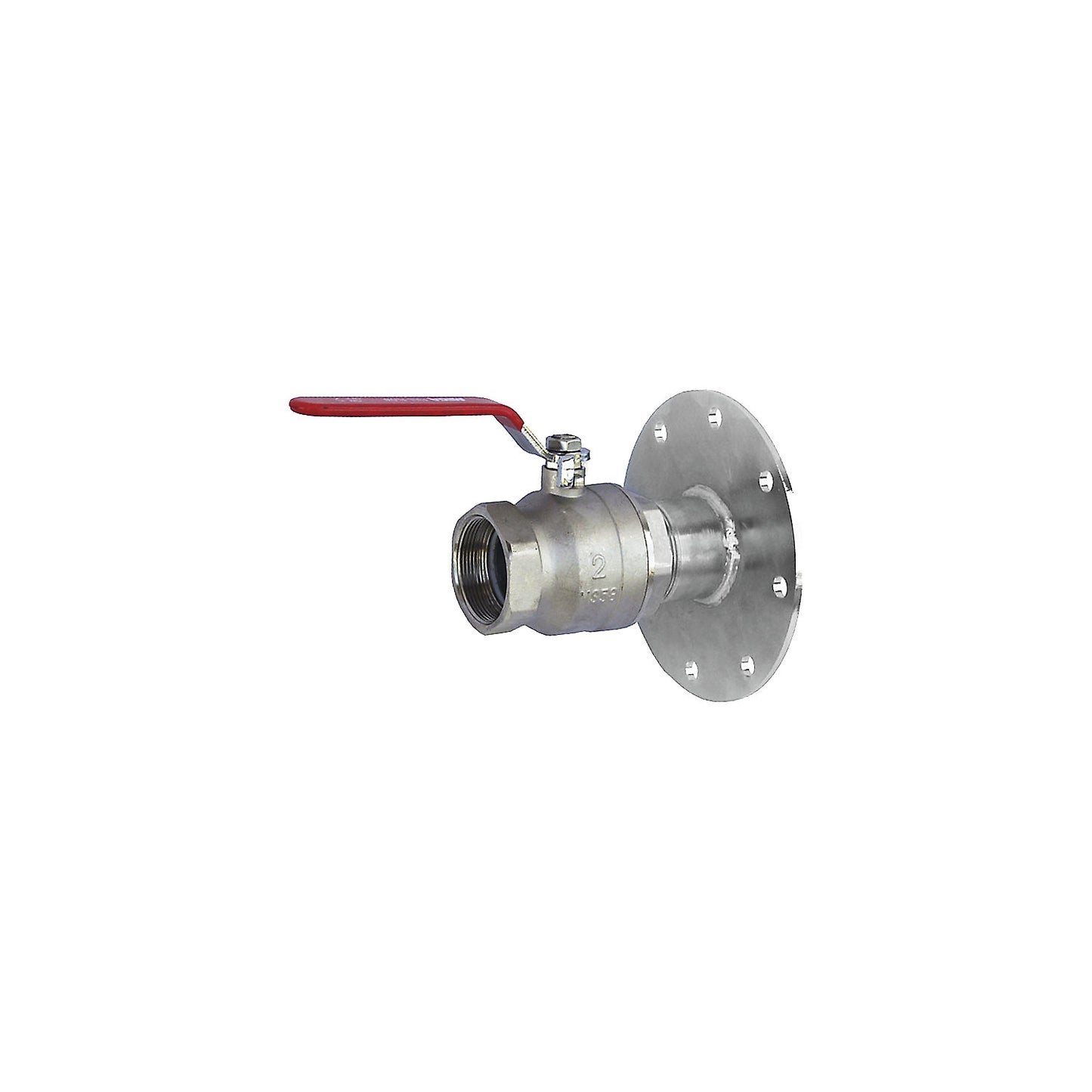 Drainage tap, brass, ball valve tap, 2'' thread.