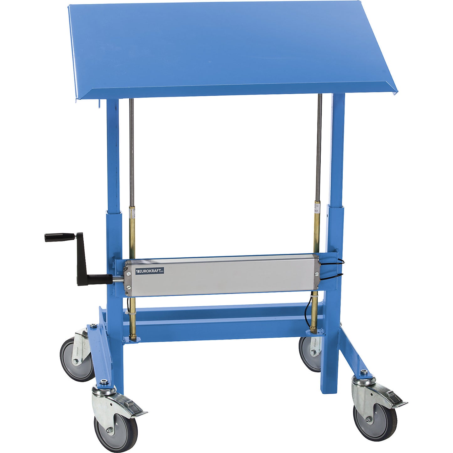 Material stand, max. load 250 kg, light blue.