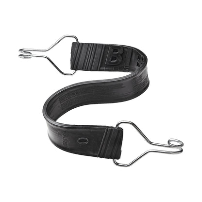 Rubber strap, 2 hooks, pack of 10.