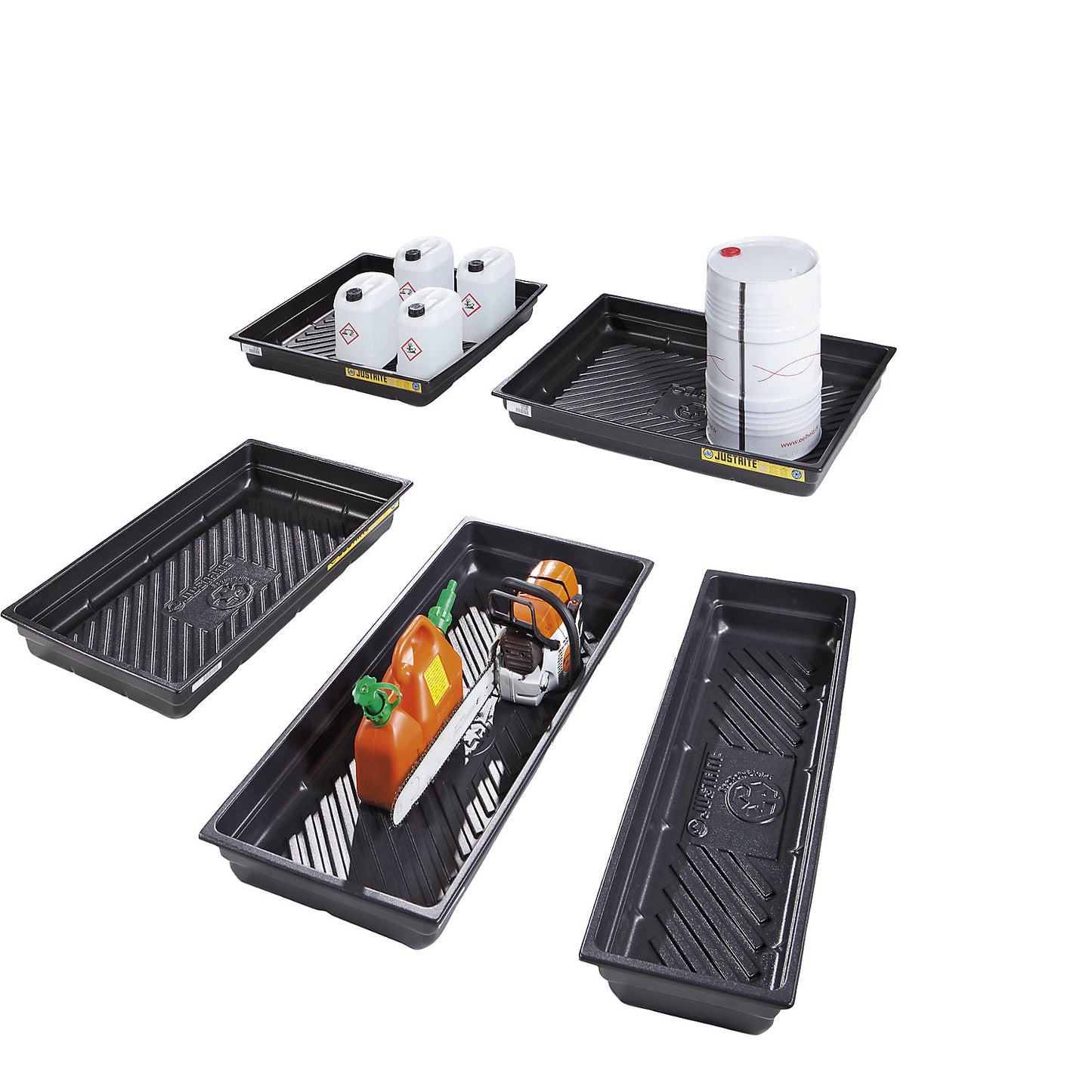 PE small universal sump tray, made of recycled polyethylene, capacity 45 l.