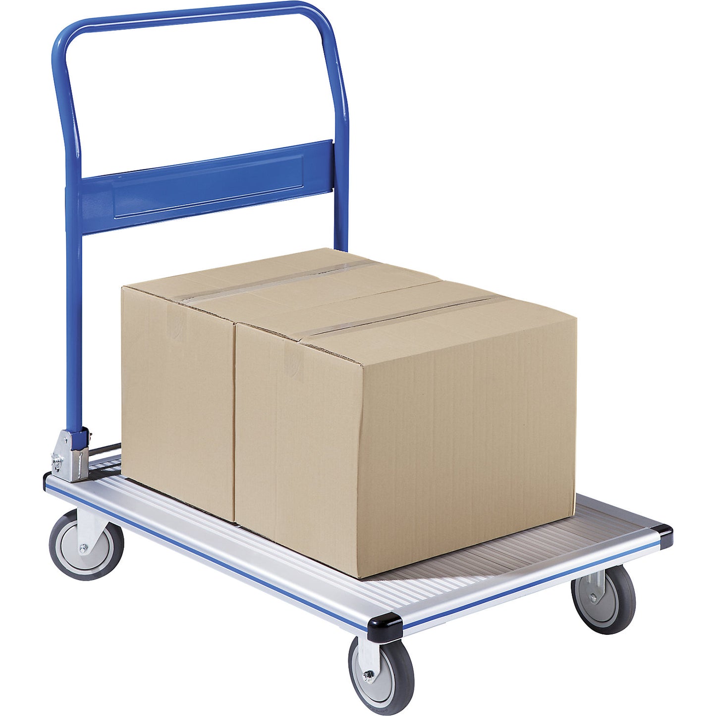 KOMFORT aluminium platform truck, max. load 200 kg, platform 900 x 620 mm.
