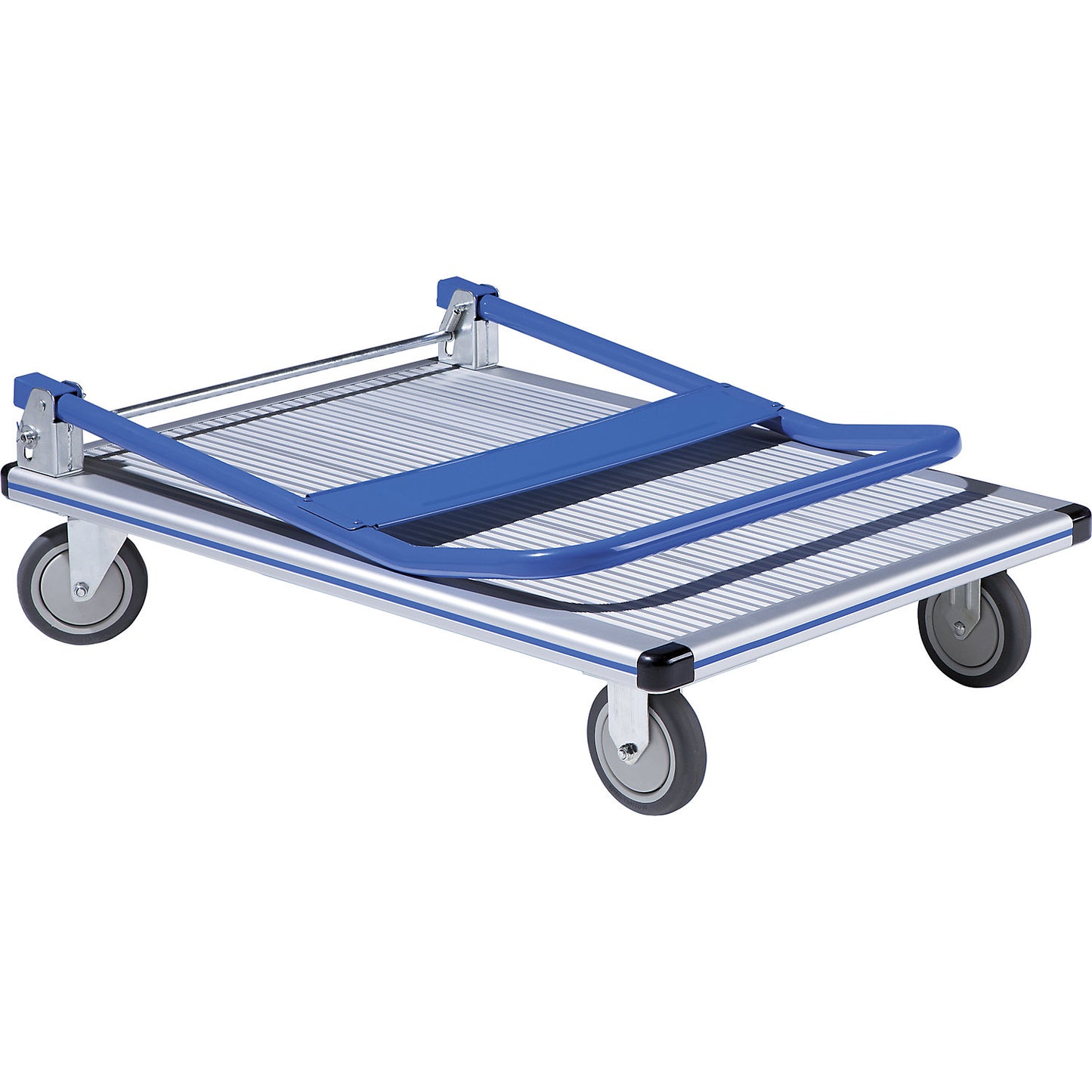 KOMFORT aluminium platform truck, max. load 150 kg, platform 740 x 480 mm.