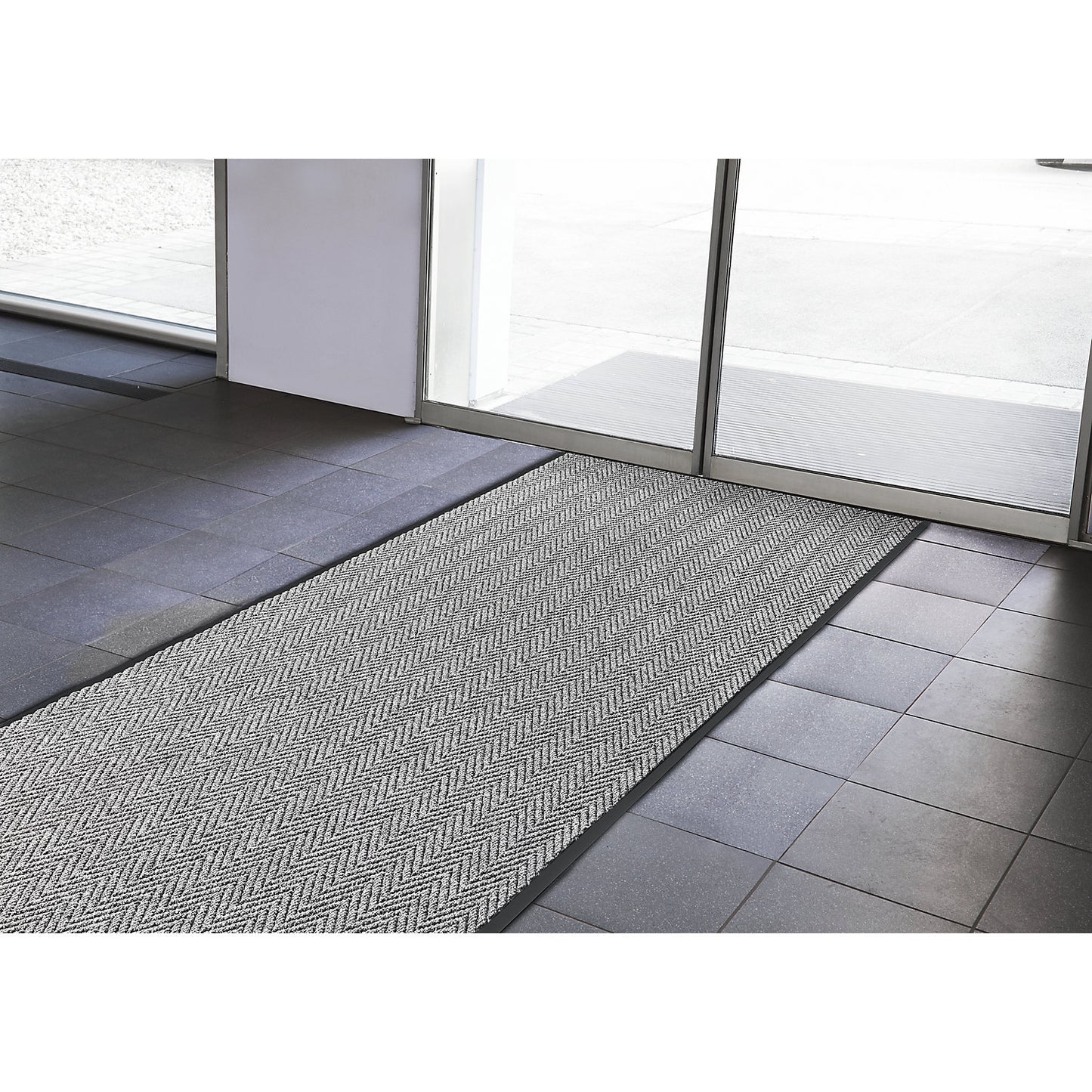 Entrance matting, LxW 1500 x 900 mm, charcoal.