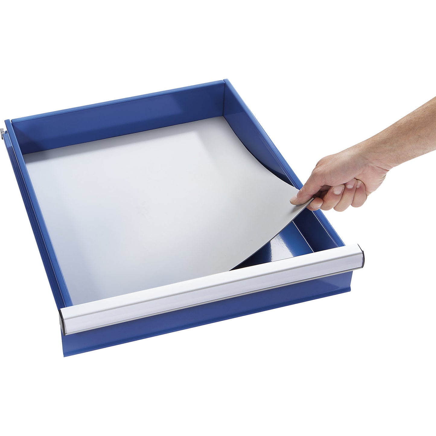 Non-slip matting, drawer accessories, for workbench.