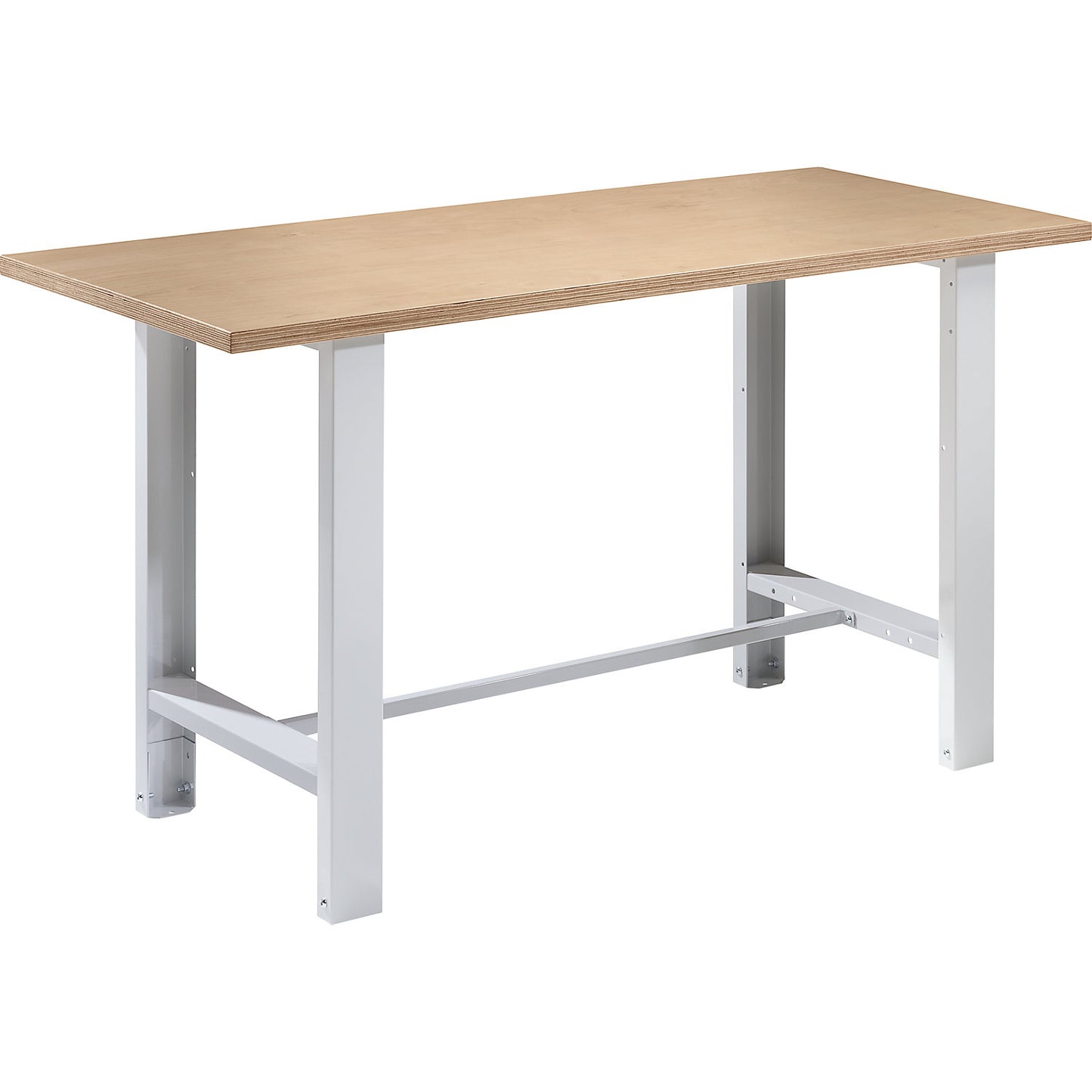 Workbench, modular system, panel width 1500 mm, standard model, multiplex panel.