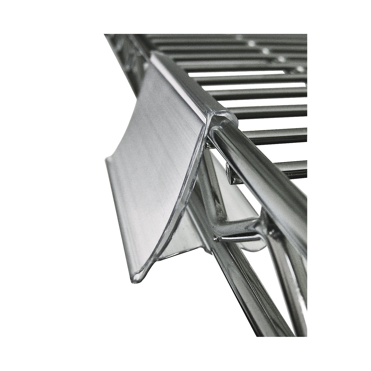 Label holder, plastic, WxH 75 x 43 mm, pack of 12.