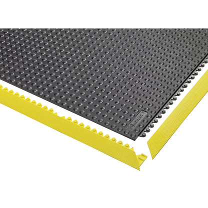 Ramp edge, tapered, male version, black.