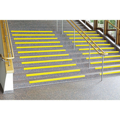 Stair profile, yellow, pack of 2, length 1500 mm.