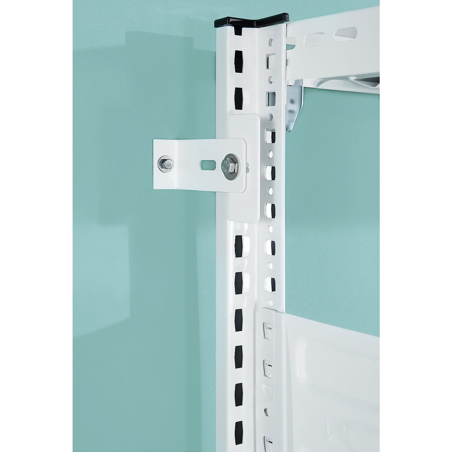 AntiBak® boltless shelving unit, anti-bacterial, shelf unit height 2500 mm, standard shelf unit, shelf width 1000 mm, shelf depth 600 mm.